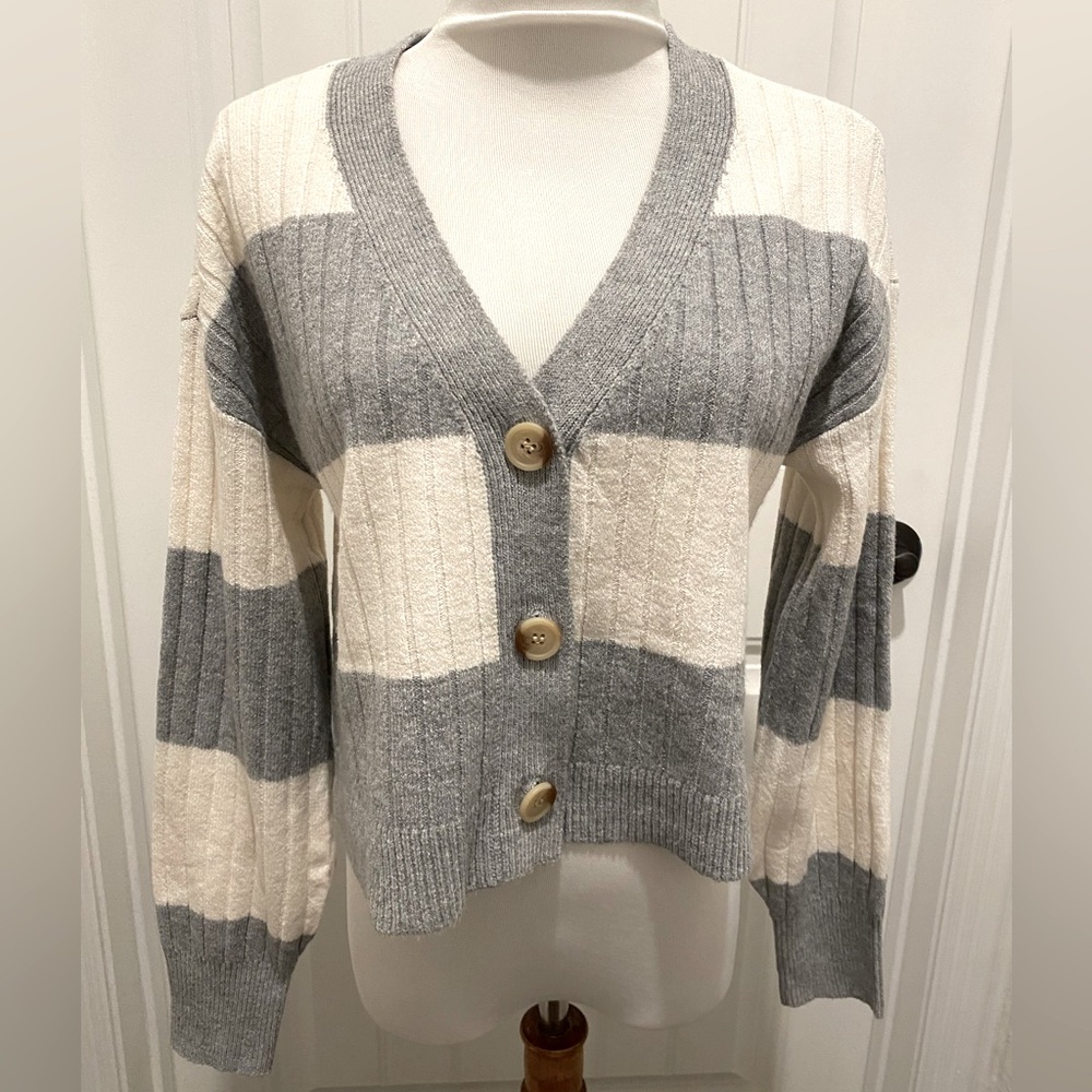 Planet Gold juniors stripped sweater